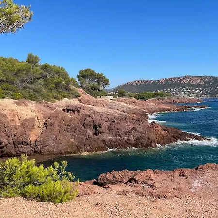Cap Esterel : Magnifique Vue 2 Pcs Climatise / 5 Pers *